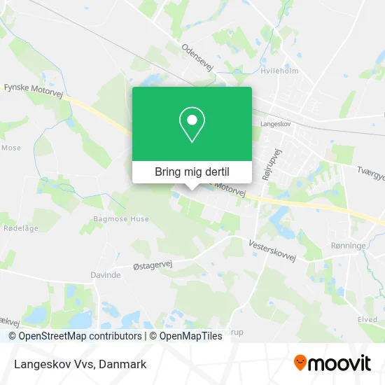 Langeskov Vvs kort