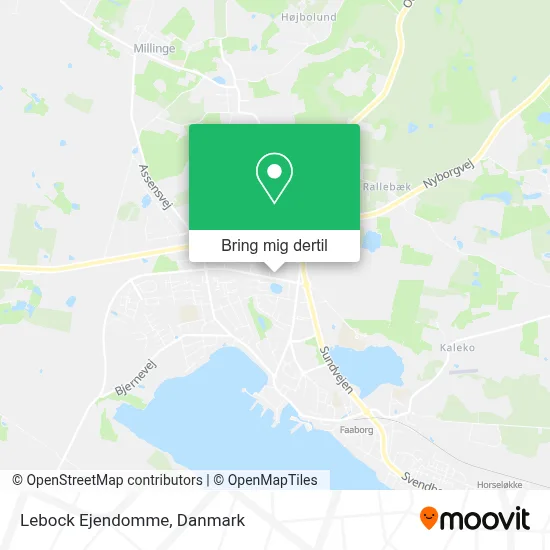 Lebock Ejendomme kort