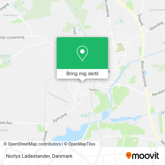 Norlys Ladestander kort