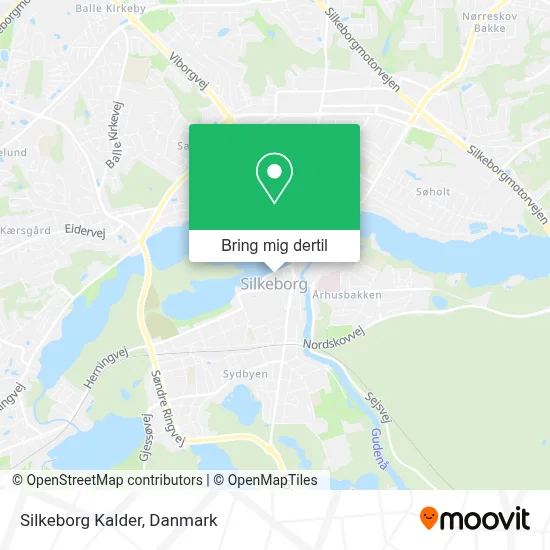 Silkeborg Kalder kort
