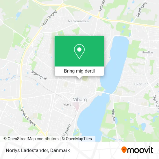 Norlys Ladestander kort
