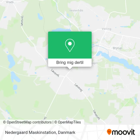 Nedergaard Maskinstation kort