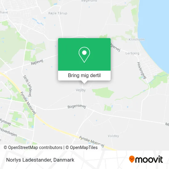Norlys Ladestander kort