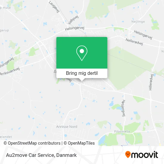 Au2move Car Service kort