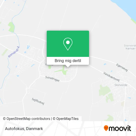 Autofokus kort
