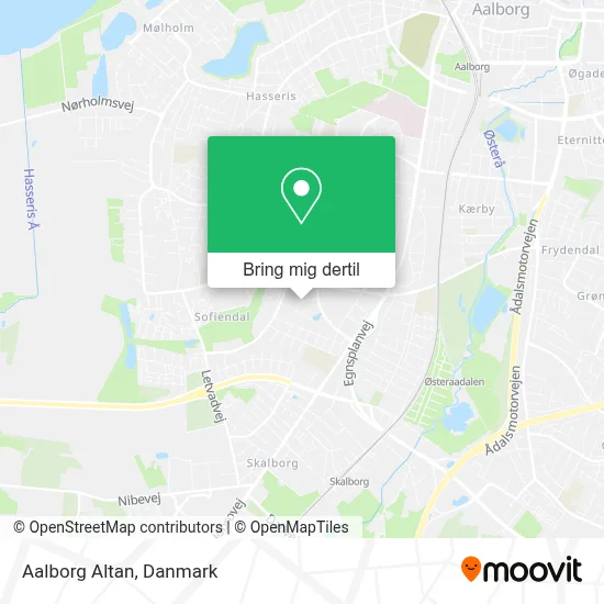 Aalborg Altan kort