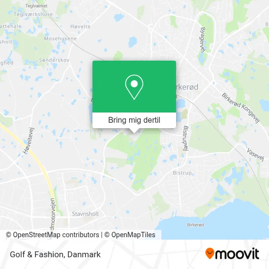 Golf & Fashion kort