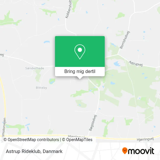 Astrup Rideklub kort