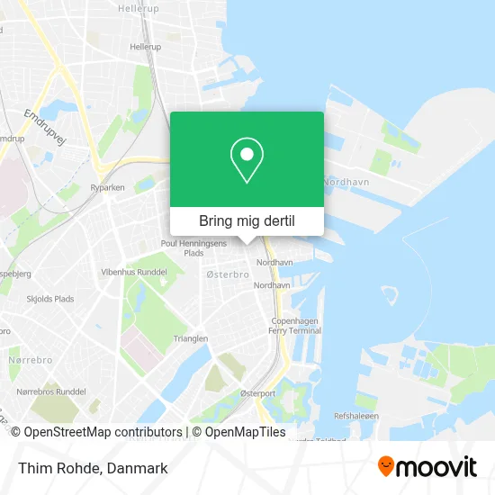 Thim Rohde kort