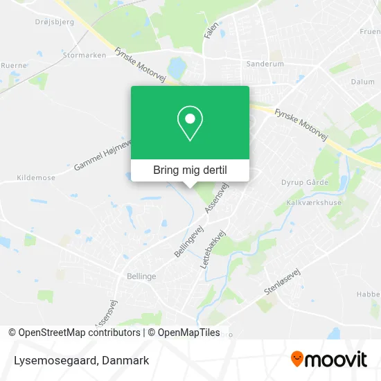 Lysemosegaard kort