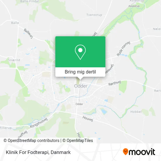 Klinik For Fodterapi kort