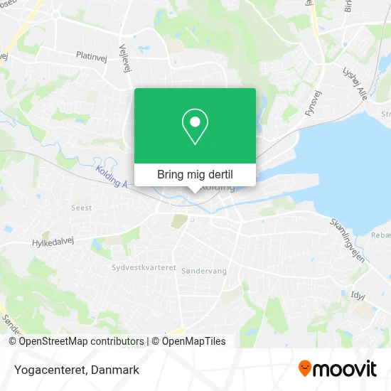 Yogacenteret kort