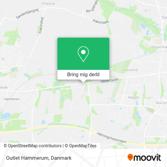 Outlet Hammerum kort