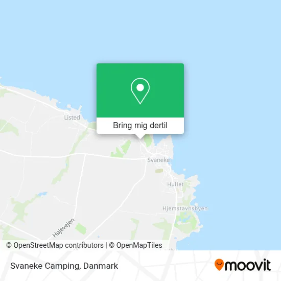 Svaneke Camping kort