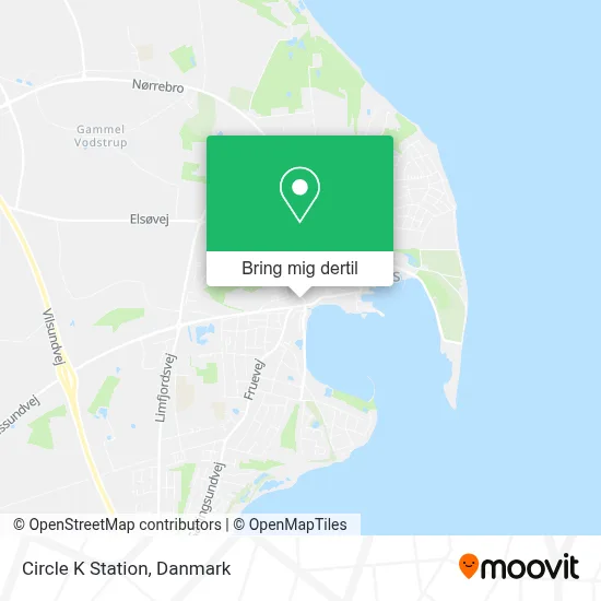 Circle K Station kort