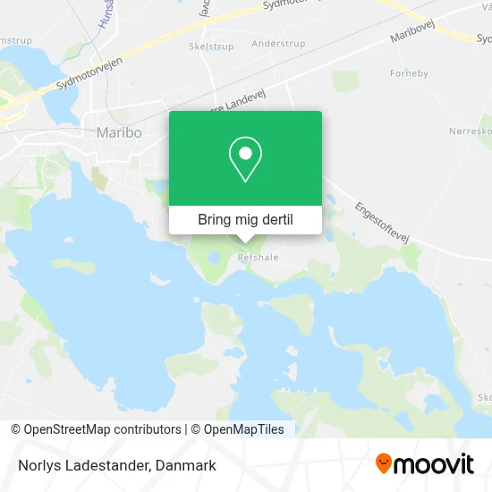 Norlys Ladestander kort
