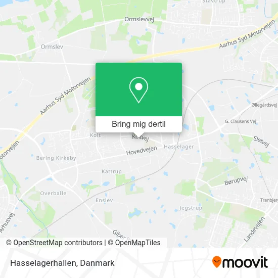 Hasselagerhallen kort