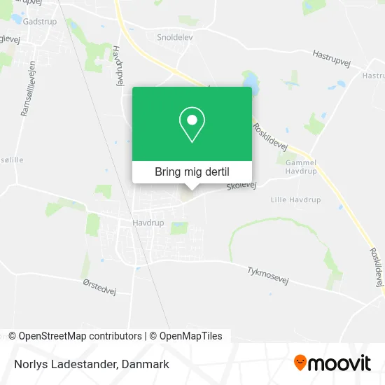 Norlys Ladestander kort