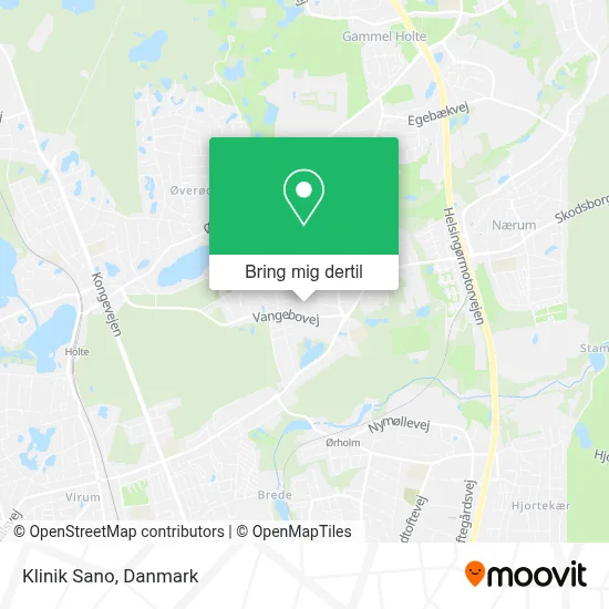Klinik Sano kort