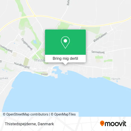 Thistedspejderne kort