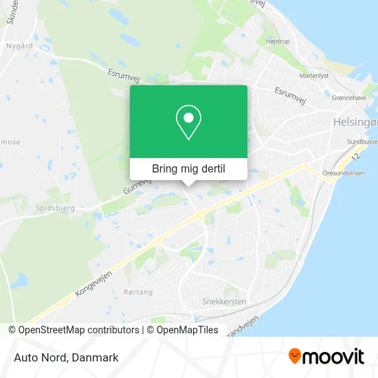 Auto Nord kort