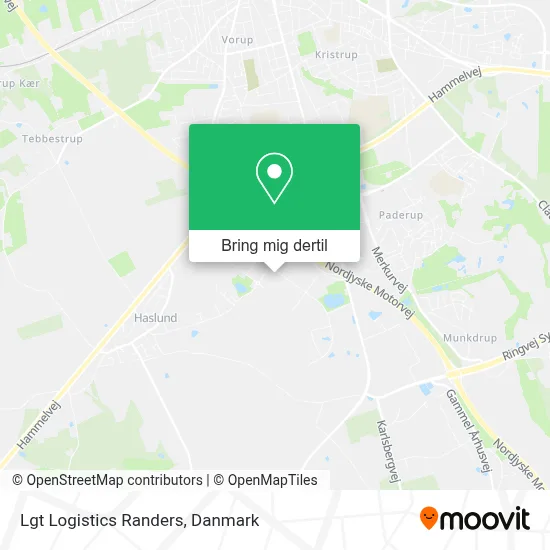 Lgt Logistics Randers kort