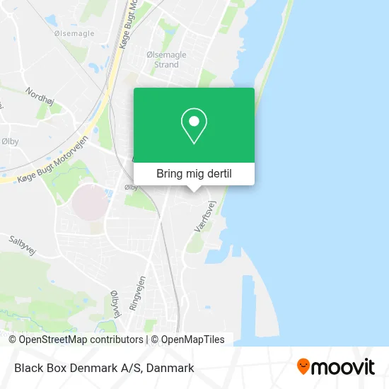 Black Box Denmark A/S kort