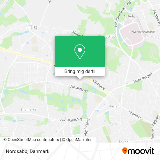 Nordsabb kort