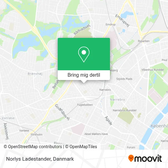 Norlys Ladestander kort