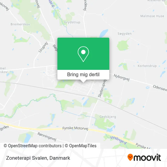Zoneterapi Svalen kort