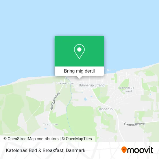 Katelenas Bed & Breakfast kort
