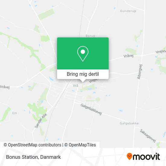 Bonus Station kort