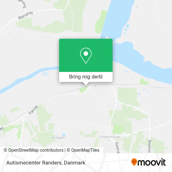 Autismecenter Randers kort