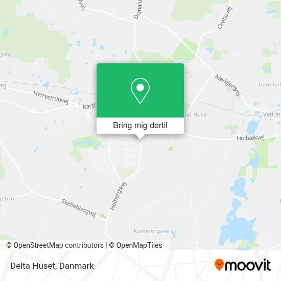 Delta Huset kort