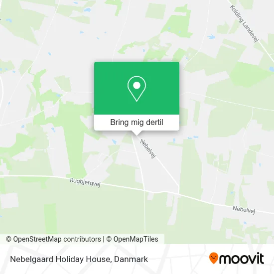 Nebelgaard Holiday House kort