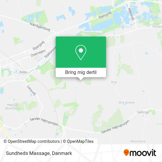 Sundheds Massage kort