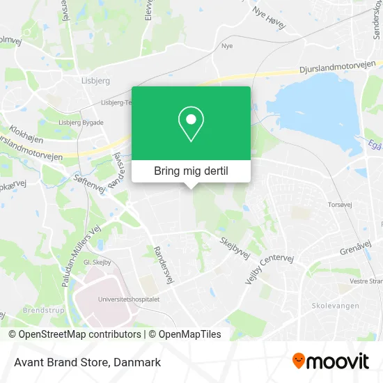 Avant Brand Store kort