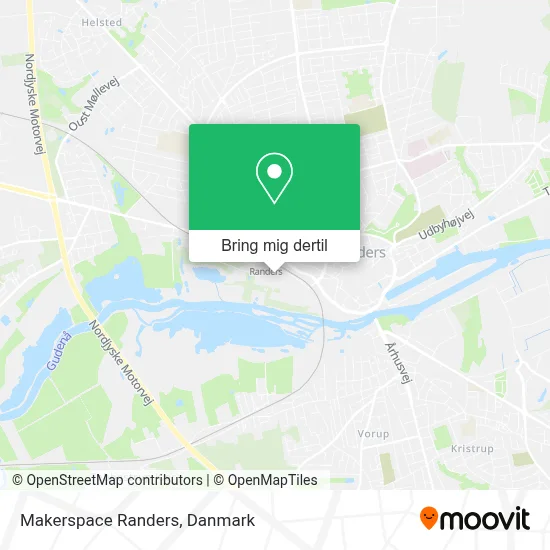Makerspace Randers kort