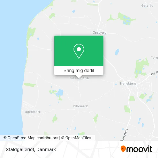 Staldgalleriet kort