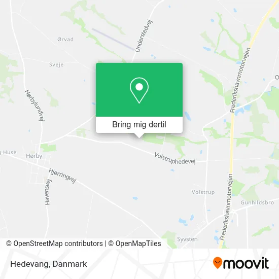 Hedevang kort