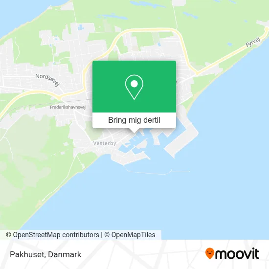 Pakhuset kort