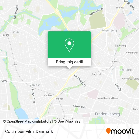 Columbus Film kort