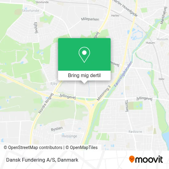 Dansk Fundering A/S kort