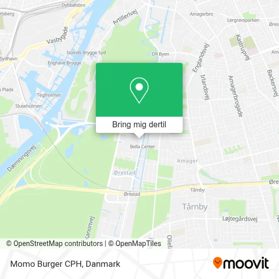 Momo Burger CPH kort