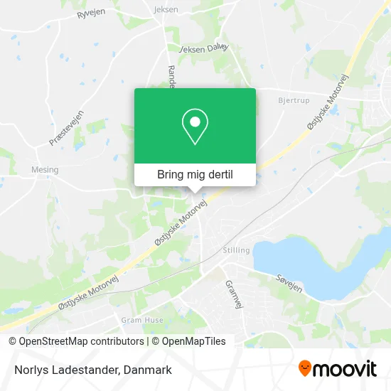 Norlys Ladestander kort