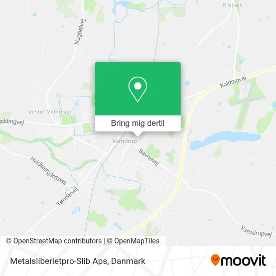 Metalsliberietpro-Slib Aps kort