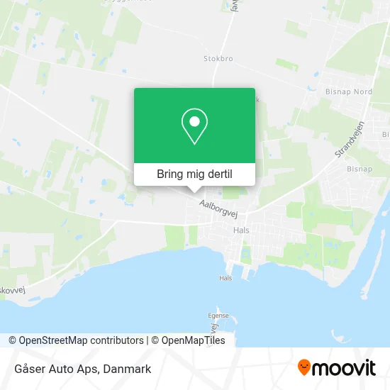 Gåser Auto Aps kort