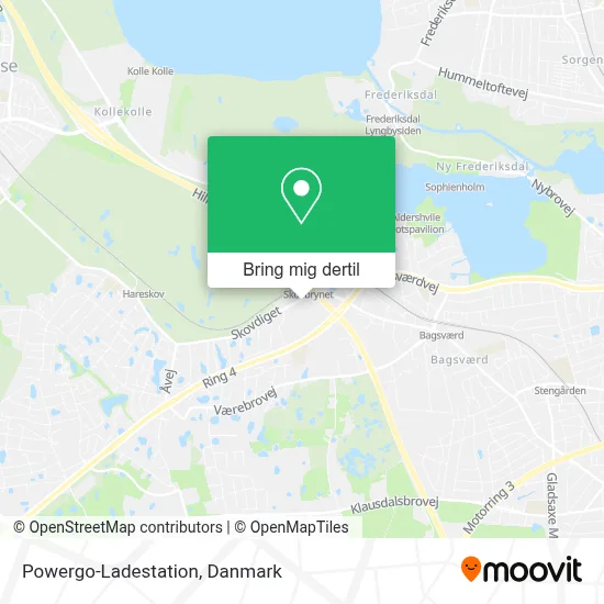 Powergo-Ladestation kort