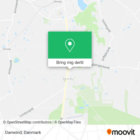 Danwind kort