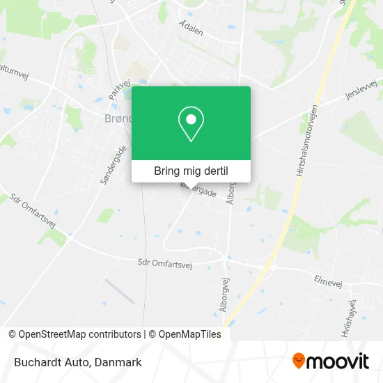 Buchardt Auto kort